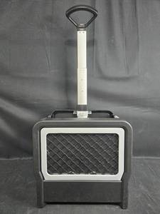 lot 118 image: Folding Utility Cart with Telescoping Handle