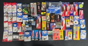 lot 121 image: Collection of Fishing Lures, Hooks, and Accessories