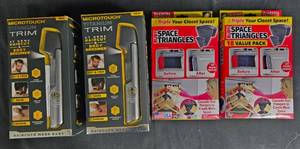 lot 127 image: Lot of At Home Grooming Kits, Space Triangles, and Coin Tender