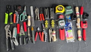 lot 147 image: Comprehensive Set of Hand Tools and Accessories