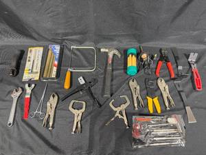 lot 156 image: Comprehensive Hand Tools and Accessories Collection