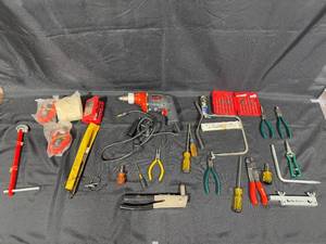 lot 159 image: Comprehensive Lot of Hand and Power Tools with Accessories
