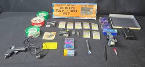lot 165 image: Collection of Hand Tools and Accessories Including Tungsten Tap and Die Set