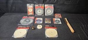 lot 167 image: Wire Wheel Brushes and Buffing Wheels