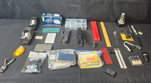 lot 177 image: Comprehensive Office Supplies Kit with Staplers, Tape Dispensers, and More