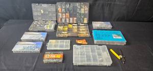 lot 189 image: Large Assortment of Hardware - Screws, Rivets, Washers, and More in Organizers