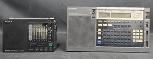 lot 201 image: Sony ICF-2010 and ICF-7601 Shortwave Radios Set