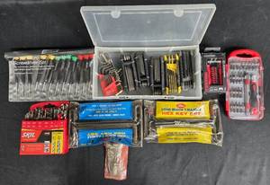 lot 205 image: Extensive Collection of Precision Tools and Bit Sets