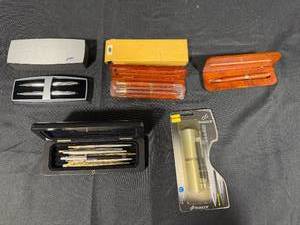 lot 233 image: Collection of Luxury Pens Including Parker and Cross Sets