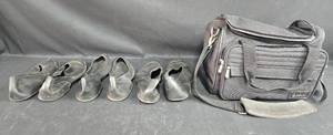lot 263 image: Multiple Tingley Rubber Shoe Covers with Impuls Carry Bag