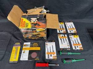 lot 267 image: Lot of Black & Decker Workmate Hobbycrafter with Tools and Accessories