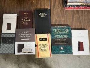 lot 341 image: Collection of Various Bibles and Religious Texts