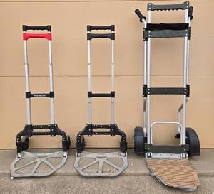 lot 374 image: Set of Magna Cart Folding Luggage Carts