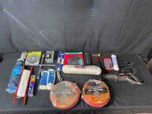 lot 407 image: Collection of Hand Tools and Accessories with Craftsman 6.5 Amp Reciprocating Saw