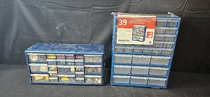 lot 360 image: Set of 2 Stack-On Drawer Storage Cabinets