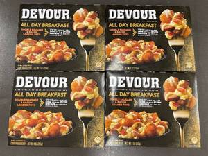 Set of 4 Devour All Day Breakfast Microwave Meals