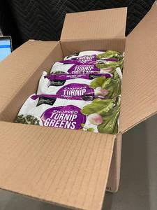 lot 26 image: A - Collection of Essential Everyday Chopped Turnip Greens