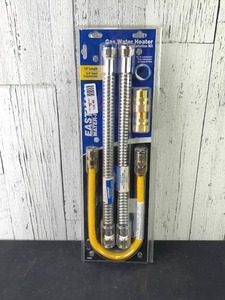 lot 48 image: Gas Water Heater Hose Installation Kit