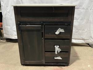 lot 4 image: Single Sink Bathroom Vanity & Top