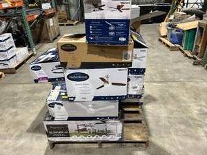 lot 139 image: Pallet of Ceiling Fans