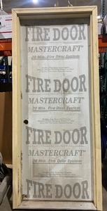 lot 193 image: Mastercraft 32x 80 Exterior Door