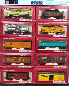 lot 1012 image: 10 Model Railroad Cars HO