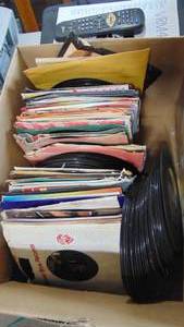 lot 12 image: Lot of Various 45s Records