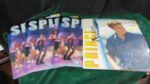 lot 14 image: 3- NOS 1999 Spice Girls and 1-Prince William Calendars