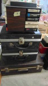 lot 16 image: Lot of Various 8 Tracks and Holders. Elvis, Beach Boy, Van Halon, Plus More