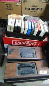 lot 17 image: Lot of Various 8 Tracks and Holders. Styxs, Queen, Beach Boy, John Denver, Plus More