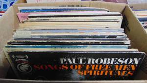 lot 24 image: Box of Various Records. Weavers, Bonnie Raitt, Merrilee Rush, Andy Williams, Plus More