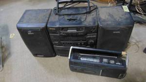 lot 43 image: Shop Radio and Shop Portable Radio