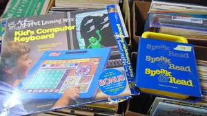 lot 73 image: TI Seak and Read and Muppet Learning Keys Kids Computer Keyboard