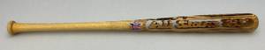lot 5 image: 1985 All-Star Game Louisville Slugger Scroll Sawed Bat 34