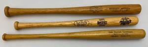 lot 25 image: 3 Miniature Bats Including Louisville Slugger