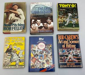 lot 39 image: Misc. Vintage Baseball  Books