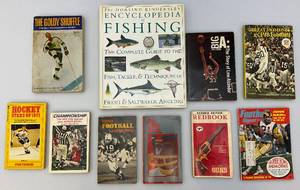 lot 40 image: Misc. Vintage Sports  Books