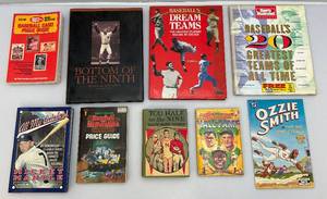 lot 51 image: Misc. Vintage Baseball  Books