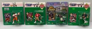lot 54 image: Misc. 1990s STARTING LINEUP Collectible Football Figurines (NIB) Including Dick Butkus & More