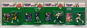 lot 56 image: Misc. 1990s STARTING LINEUP Collectible Football Figurines (NIB) Including Jerry Rice & More