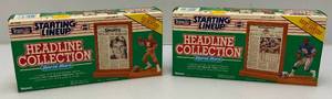 lot 84 image: 1989 STARTING LINEUP Headline Collection Sports Stars (New Old StOck)
