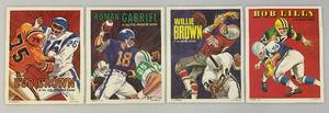 lot 99 image: 1970 Topps Football Mini Posters Including BOB BROWN And More 8 x 10