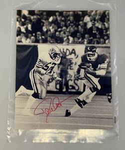lot 117 image: Minnesota Vikings DAVE CASPER Autographed 8 x 10 Photograph In Protective Sleeve