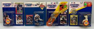 lot 130 image: 1990s STARTING LINEUP Baseball Figures Including Frank Thomas & More (NEW OLS STOCK)
