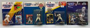 lot 163 image: 1990s Starting Lineup Baseball Figures Including Bo Jackson & More (New Old Stock)
