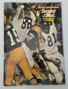 lot 176 image: Vintage 1971 Minnesota Vikings Sunday At The Met Alan Page, Carl Eller NFL