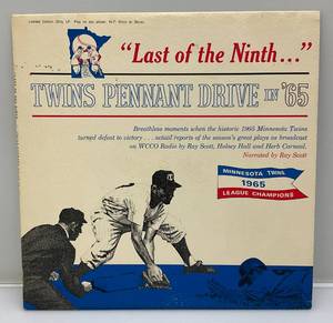lot 177 image: 1965 Minnesota Twins Season Highlights LP Record Last Of The Ninth Killebrew