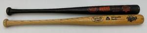 lot 254 image: Vintage Louisville Slugger Pro Full Size 1 Marquette Banks And Twins Logo 29 1 Wheaties Tony Oliva, Rod Carew, Kirby Puckett & Twins Logo