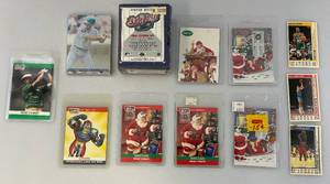 lot 263 image: Misc. Vintage Sports Cards & More Including 1991 Upper Deck Final Edition Deck (Factory Sealed)