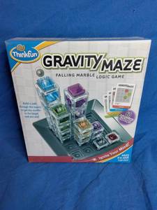lot 204 image: New ThinkFun Gravity Maze Marble Run Brain Game and STEM Toy